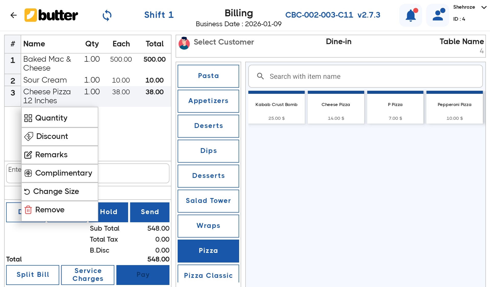 Apply Remarks to an Individual Item