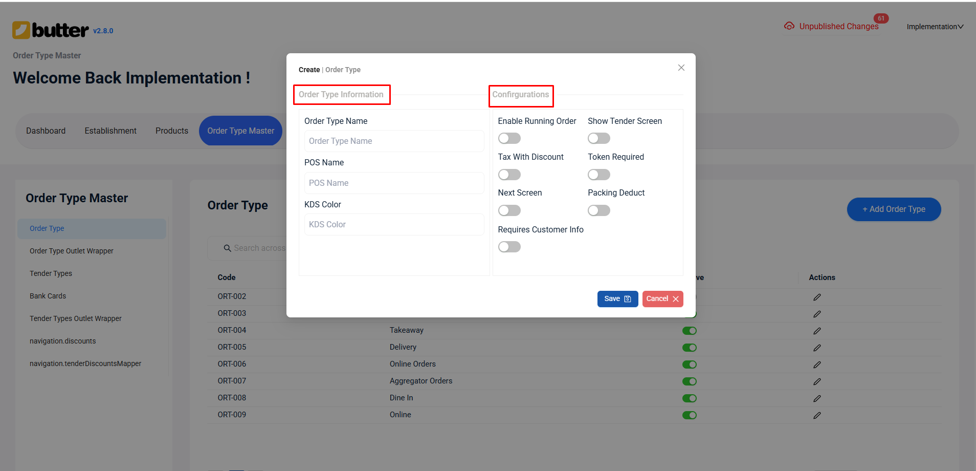 order-type-information